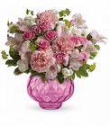 Simply Pink Bouquet from Maplehurst Florist, local flower shop in Essex Junction